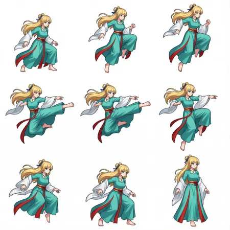 [Lah] Animation Sheet | Qwen Edit 2509