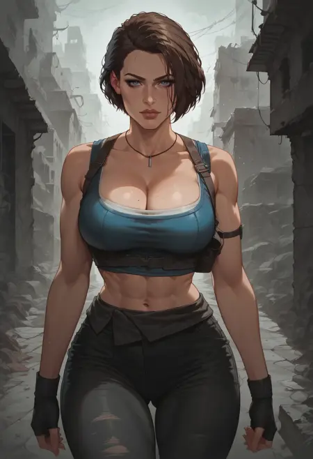 Jill Valentine (Resident Evil) NSFW PONY v.0.1