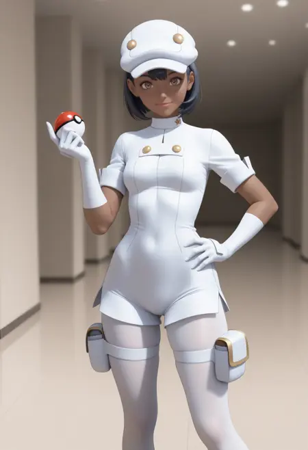 [NoobAI-XL EPS v1.1] Female Aether Foundation Employee | Pokemon Sun and Moon