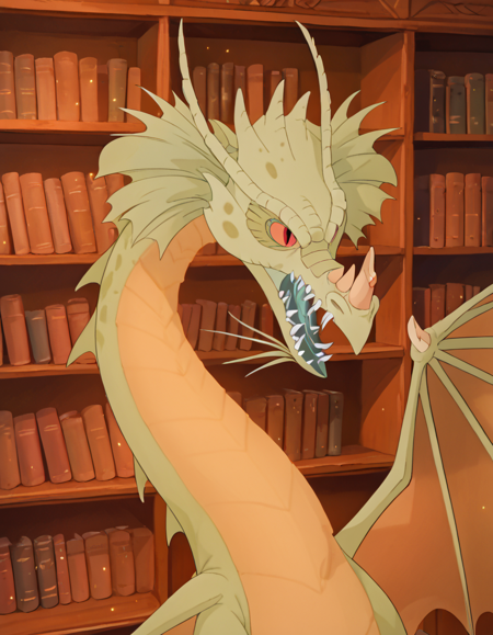 Dragon - Pagemaster V1 - Pony
