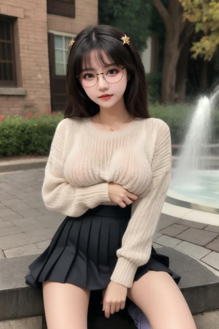 这个女人笑起来好像高赫 | The woman's smile resembles Regina v1.0