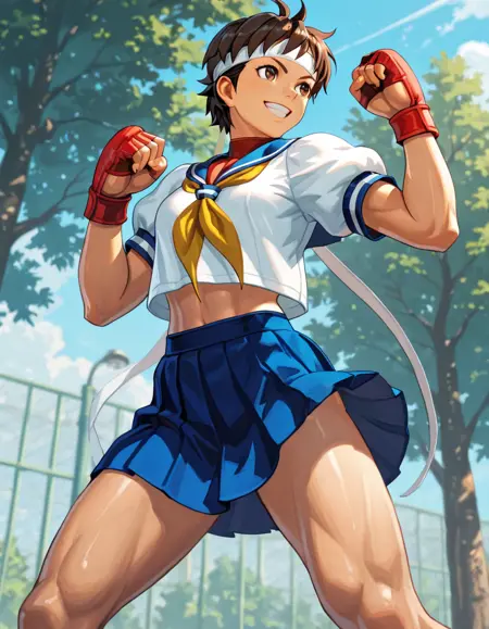 Sakura Kasugano - Street Fighter 4