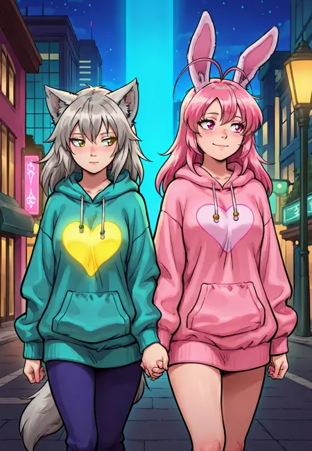 Alice and Lupa (Harem Heroes)