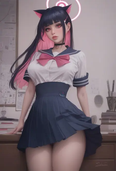 Kyoyama Kazusa (Blue Archive) [PONY XL] by UOC