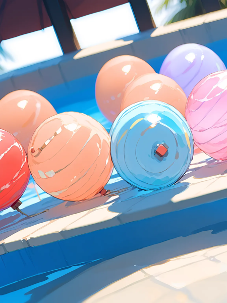 water balloon water balloon, yoyo water balloon, colorful