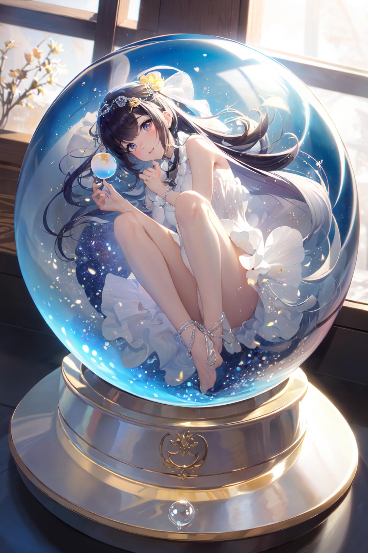 水晶球/Crystal ball image by chosen