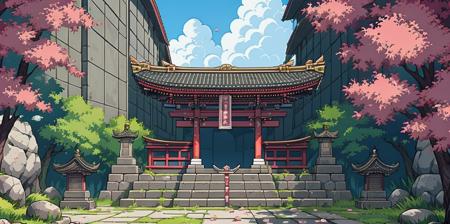 HEZI flat board pixel game scene<HEZI_横板像素游戏场景> v1.0