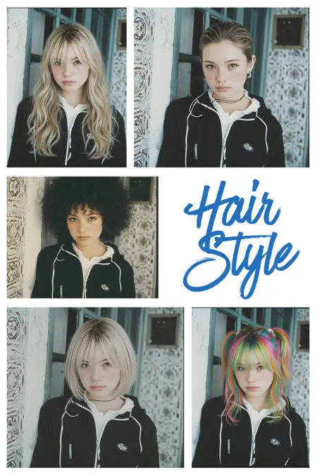 Change your hairstyle