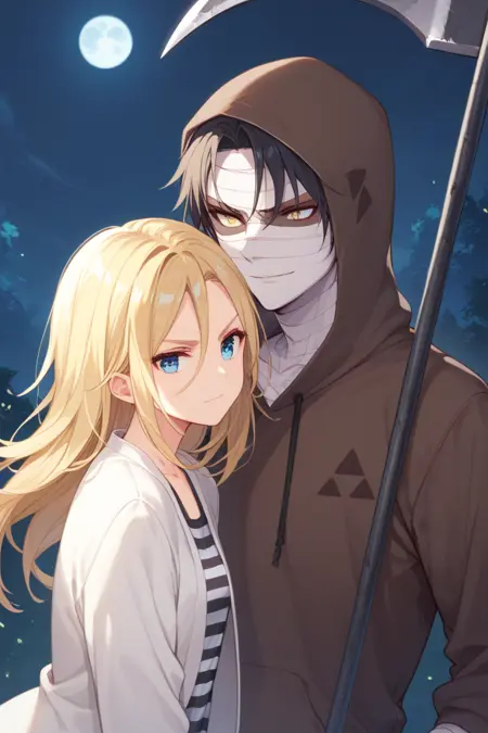 Zack / Isaac Foster and Rachel Gardner - Angels of Death (Pony XL)