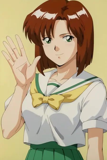 Mihara Ikumi(美原いくみ) - Sailor Senshi Venus Five(セーラー戦士 ヴィーナス♥ファイブ)/Venus 5