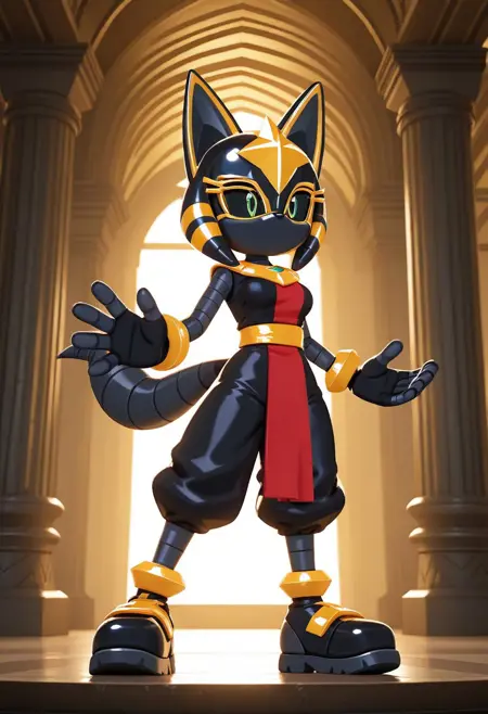 Megani/Enigma The Jackal - Sonic IDW Comics