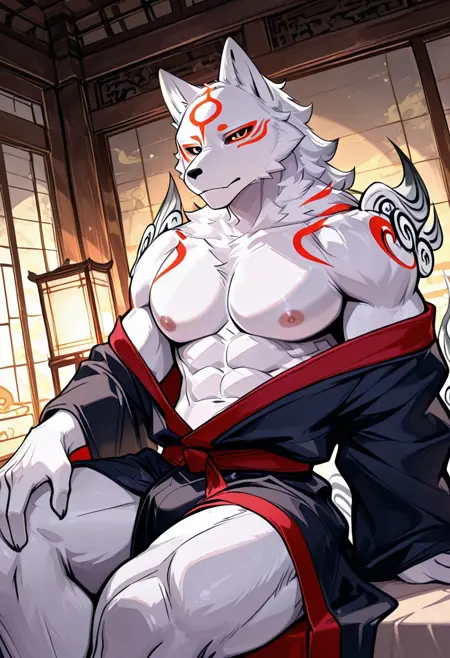 Amaterasu (Okami) [Pony & Illustrious]