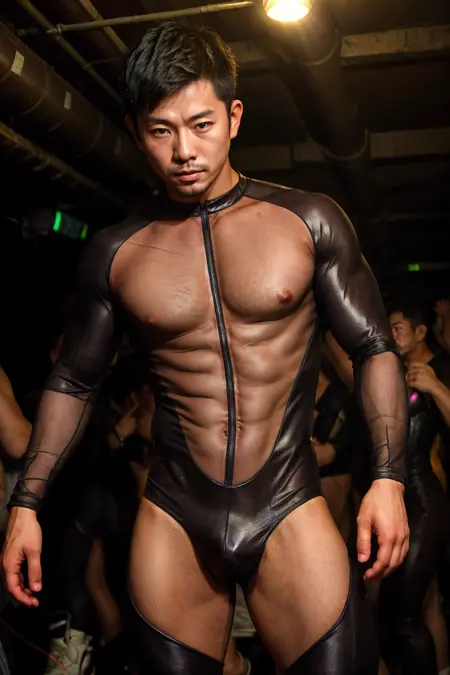 Sexy Men's Bodysuit