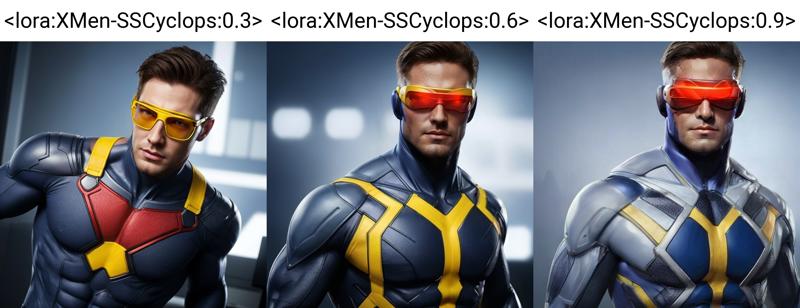 X-Men Scott Summers (Cyclops)〘Character LoRA〙