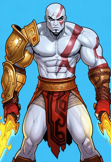 The God of War Kratos