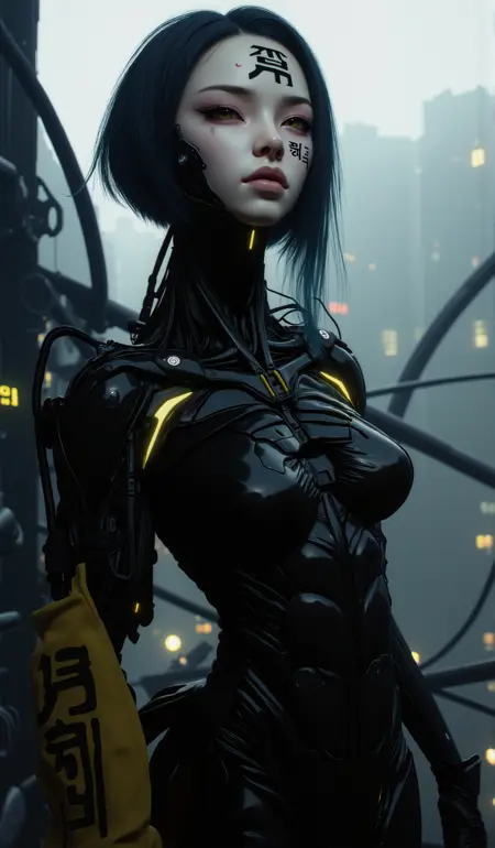 Hard Surface: Synthetic Bio-Mechanical Flux LoRA