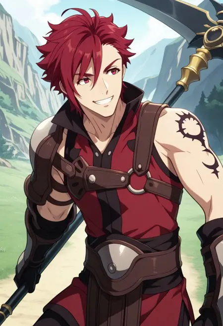 L'Arc Berg Sickle - The Rising of the Shield Hero (Commission) - Pony + Illustrious