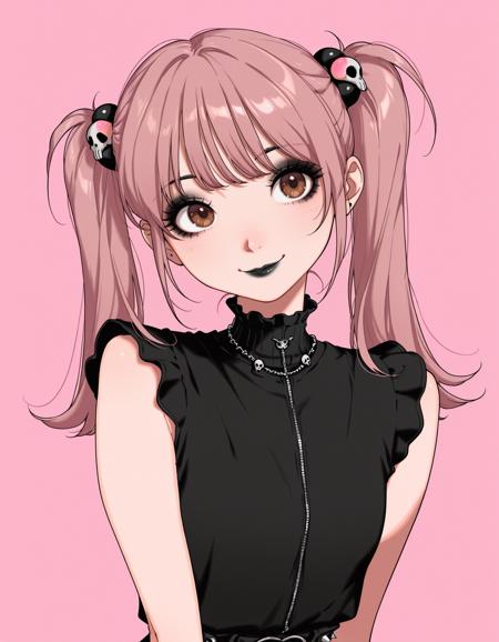 【COSTUME】Skull Hair Ties (Request) (Illustrious) illustrious