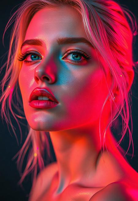 high quality design aesthetics, synth pop, detailed, pop album cover, beautiful young white woman