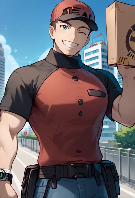 Courier NPC (Pokemon Scarlet & Violet)