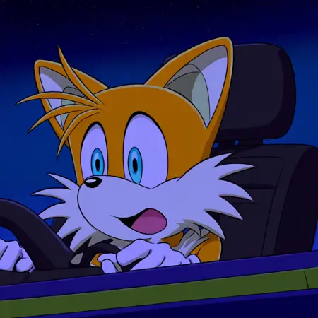Tails Sonic X (Illustrious)