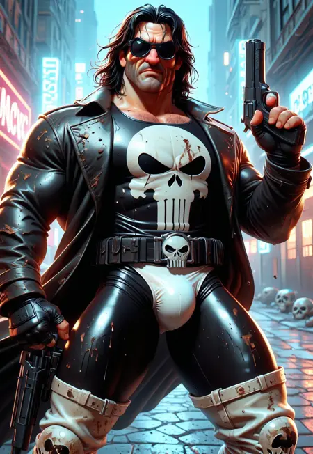Punisher (Grungy long haired version)
