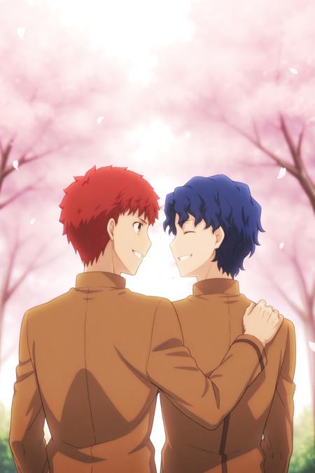 Shirou Emiya & Shinji Matou - Fate/stay night - (Illustrious) [Commission] V1