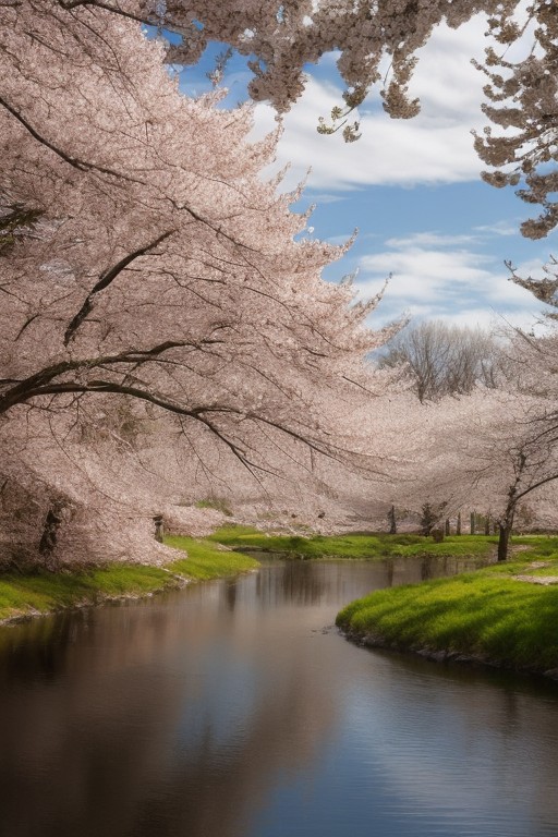 scenic landscape of a spring in northeast  by Costa Dvorezky , Eva Svankmajerova , Sydney Parkinson