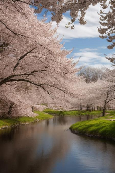 scenic landscape of a spring in northeast  by Costa Dvorezky , Eva Svankmajerova , Sydney Parkinson
