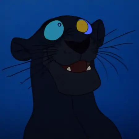 bagheera jungle book - hypnotized