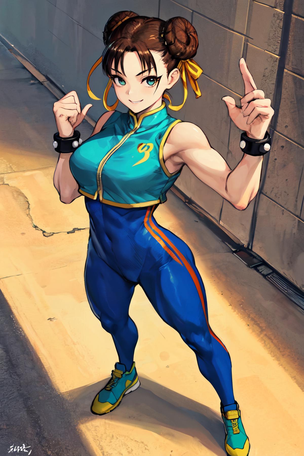 Chun-Li Alpha (Street Fighter)  image by kokurine