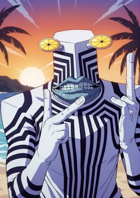 Serpoian Alien (True Form) - DanDaDan - Pony