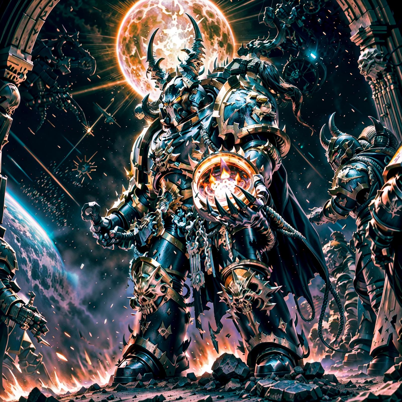 Abbadon the Despoiler and the Black Legion image by Dercius