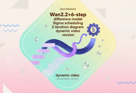 Wan2.2+6-step difference model Sigma scheduling 3 iteration diagram dynamic video acceleration version