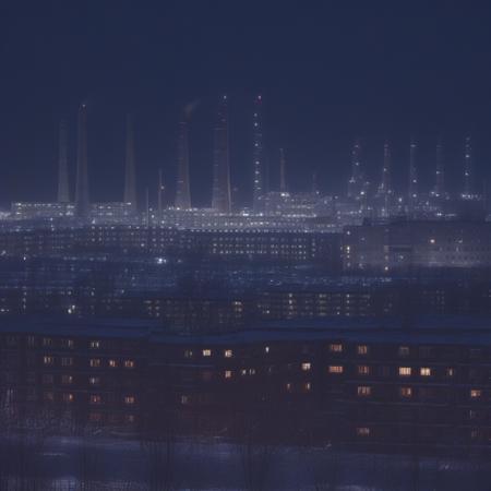 Soviet cities, Russian cities, aesthetics, transport V1