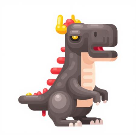 Flux Lora - Flat art style game assets V1