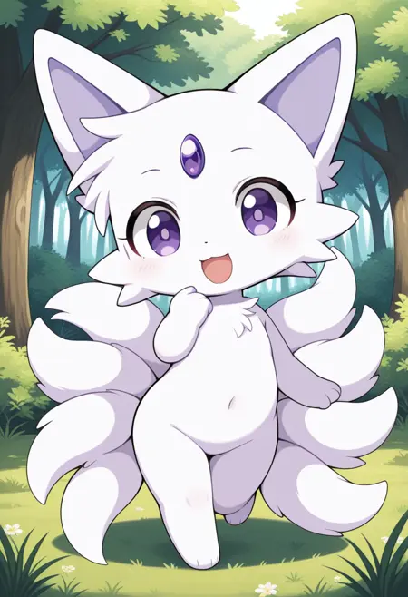 Kohaku (Nine-Tailed Okitsune Tale)