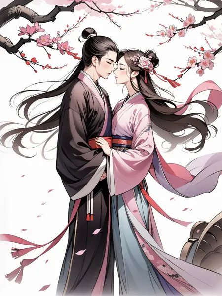 FRESH IDEAS@Antique love illustration