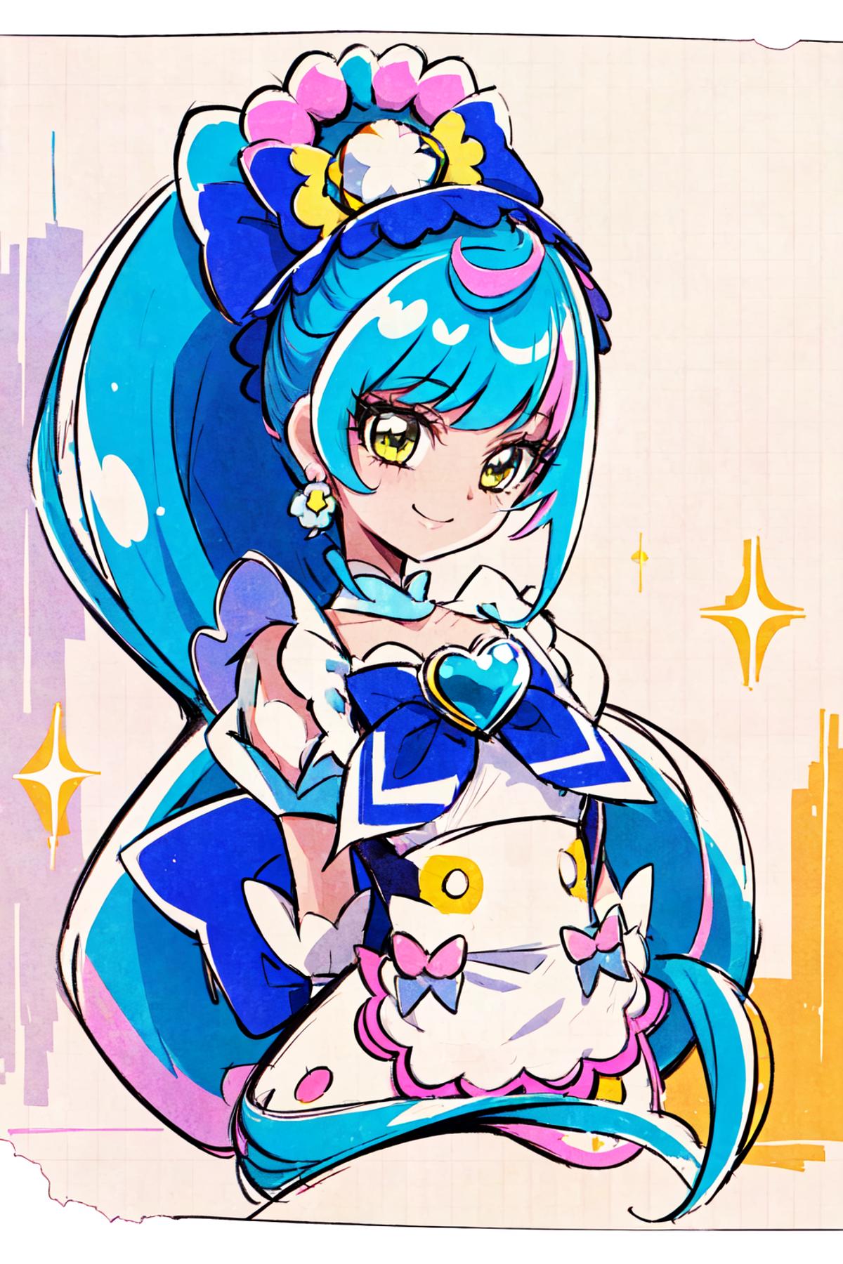 Cure Spicy (Delicious Party♡Pretty Cure) デリシャスパーティ♡プリキュア キュアスパイシー image by UnknownNo3