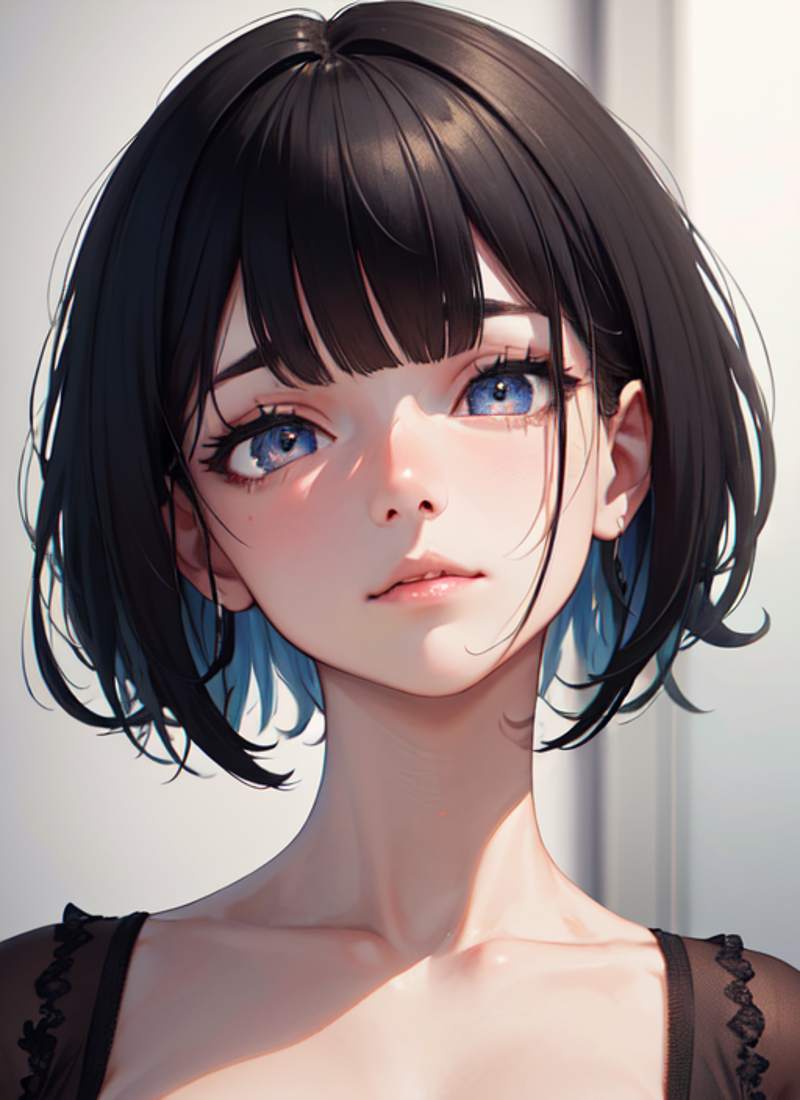 Masterpiece, 2d lovely anime girl, black hair, dark eyes, beautiful face,  full body