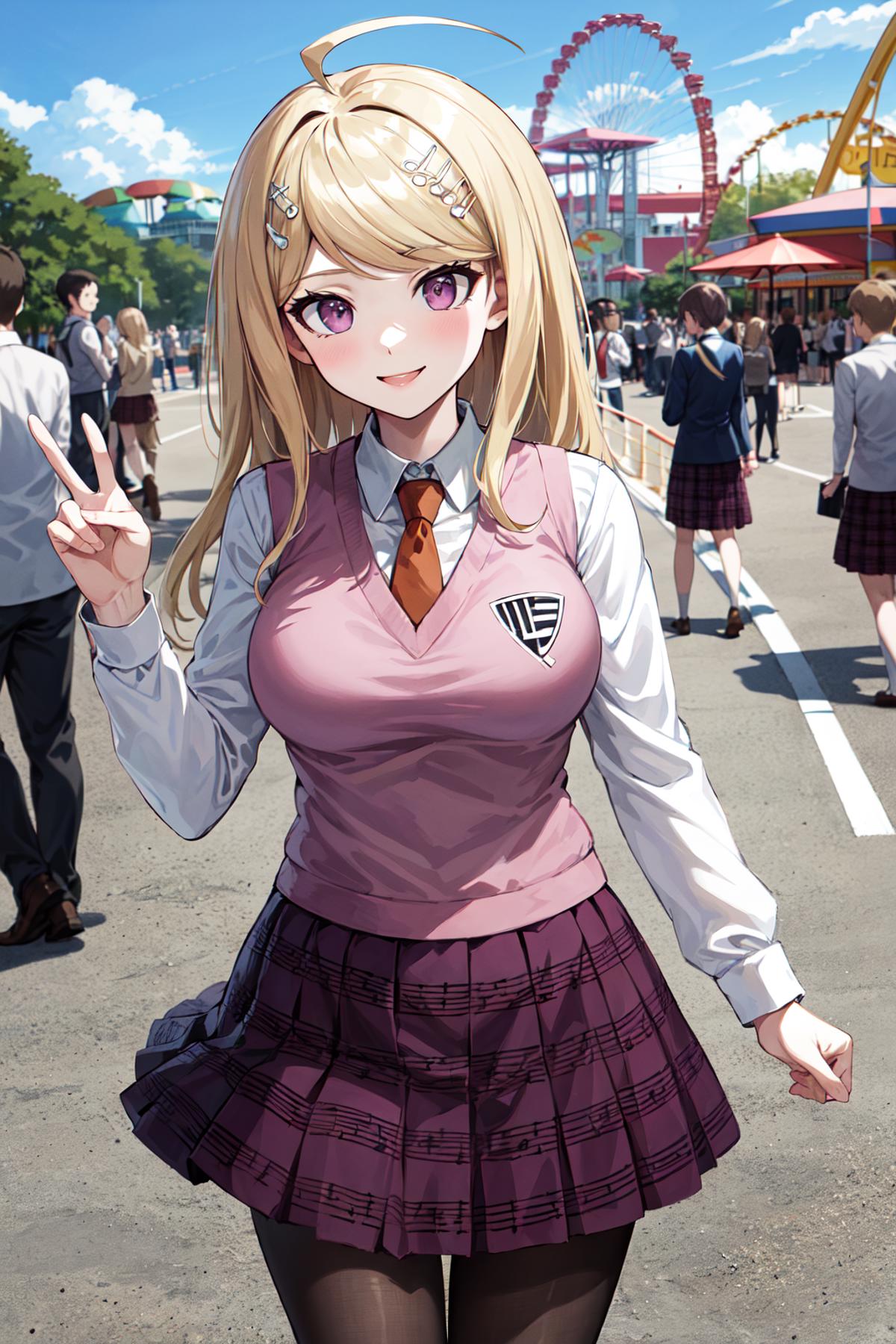 Akamatsu Kaede 赤松楓 / Danganronpa image by h_madoka