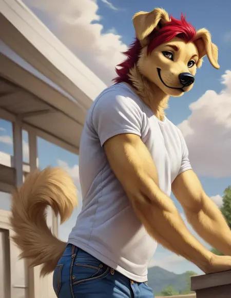 Teo iArt Ai Furry Art Style