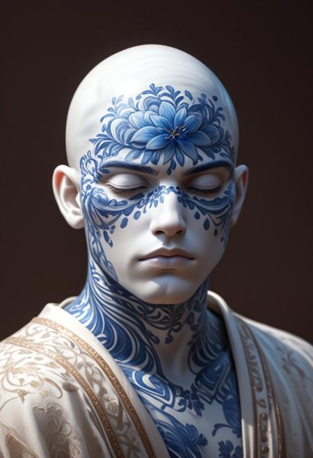 Delft Porcelain Morph XL by Earth & Dusk Pony