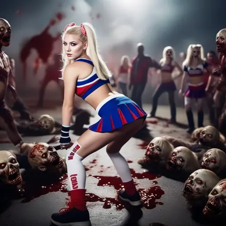 Juliet Starling - Lollipop Chainsaw - Realistic SDXL