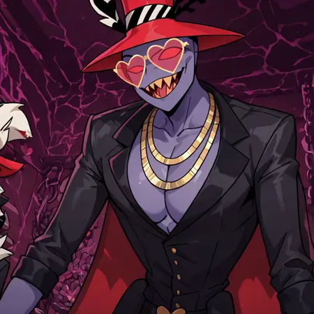 Valentino - Hazbin Hotel | Shrekman Hellaverse Loras