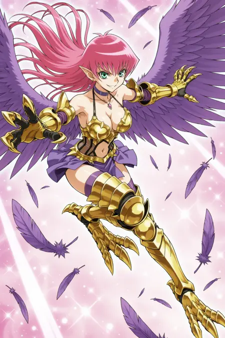 [YUGIOH] [Yu-Gi-Oh!] [Duel Card Character] [Cyber Slash Harpie Lady] [ハーピィ・レディ・ＳＣ] [Illustrious] [IL]