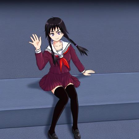 Akari Furutaka From Yandere School V1