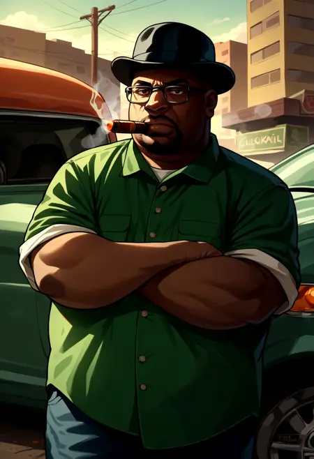 Big Smoke GTA | Character LoRA XL