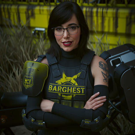 Female Barghest Soldier (Cyberpunk 2077) v1.0
