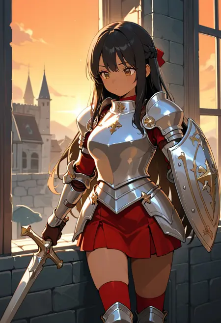 Anime Style Knight Armor